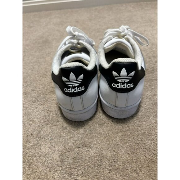 Adidas Superstar Shoes womens Size 8 Classic Shell Toe White Sneakers - Picture 4 of 7